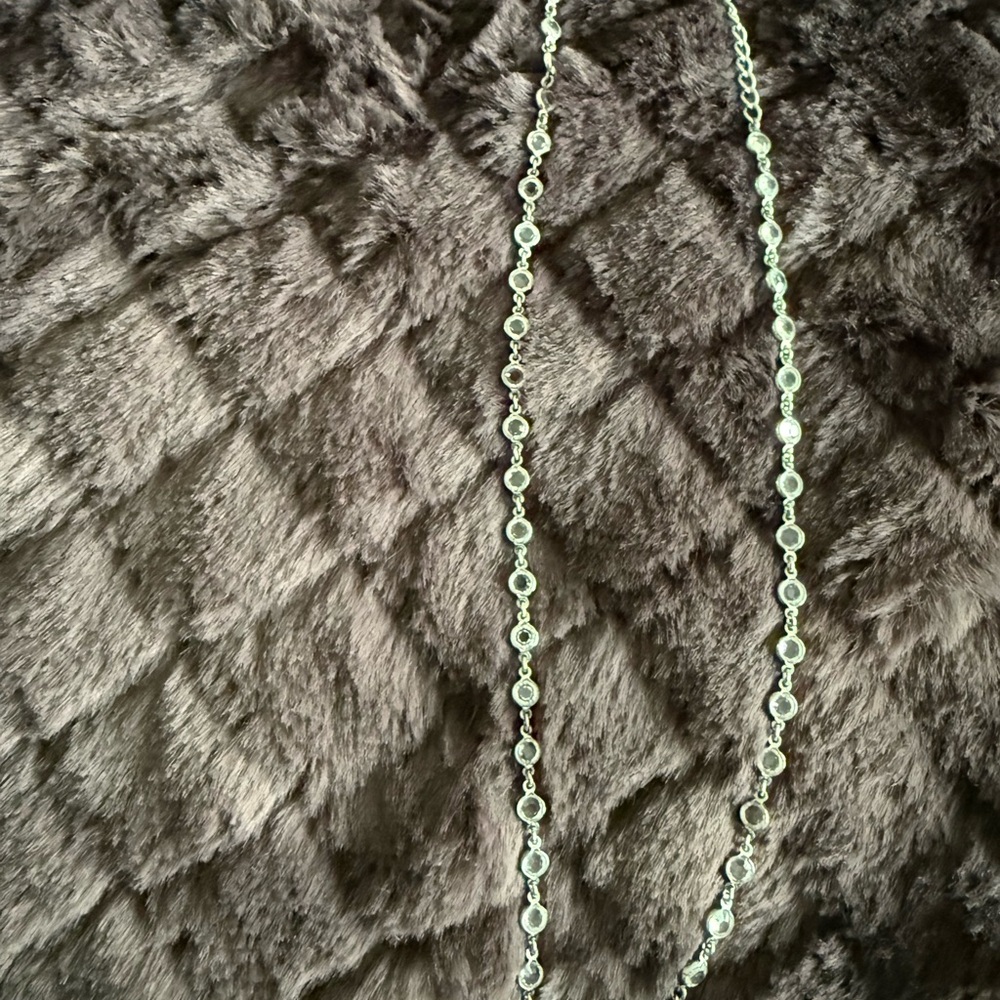 Touchstone Crystal- Crystal Chanel necklace!